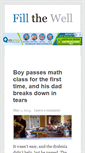 Mobile Screenshot of fillthewell.com
